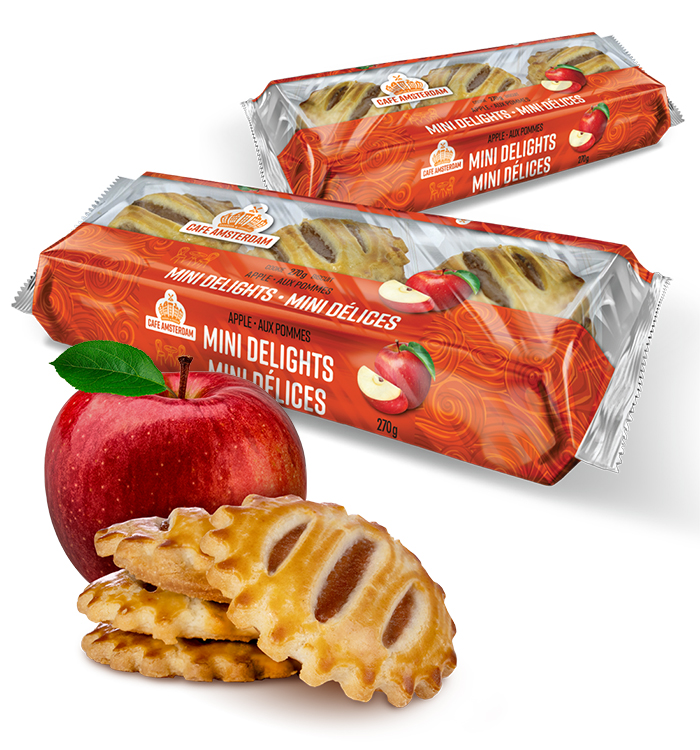 The Cafe Amsterdam Apple Mini Delights product family